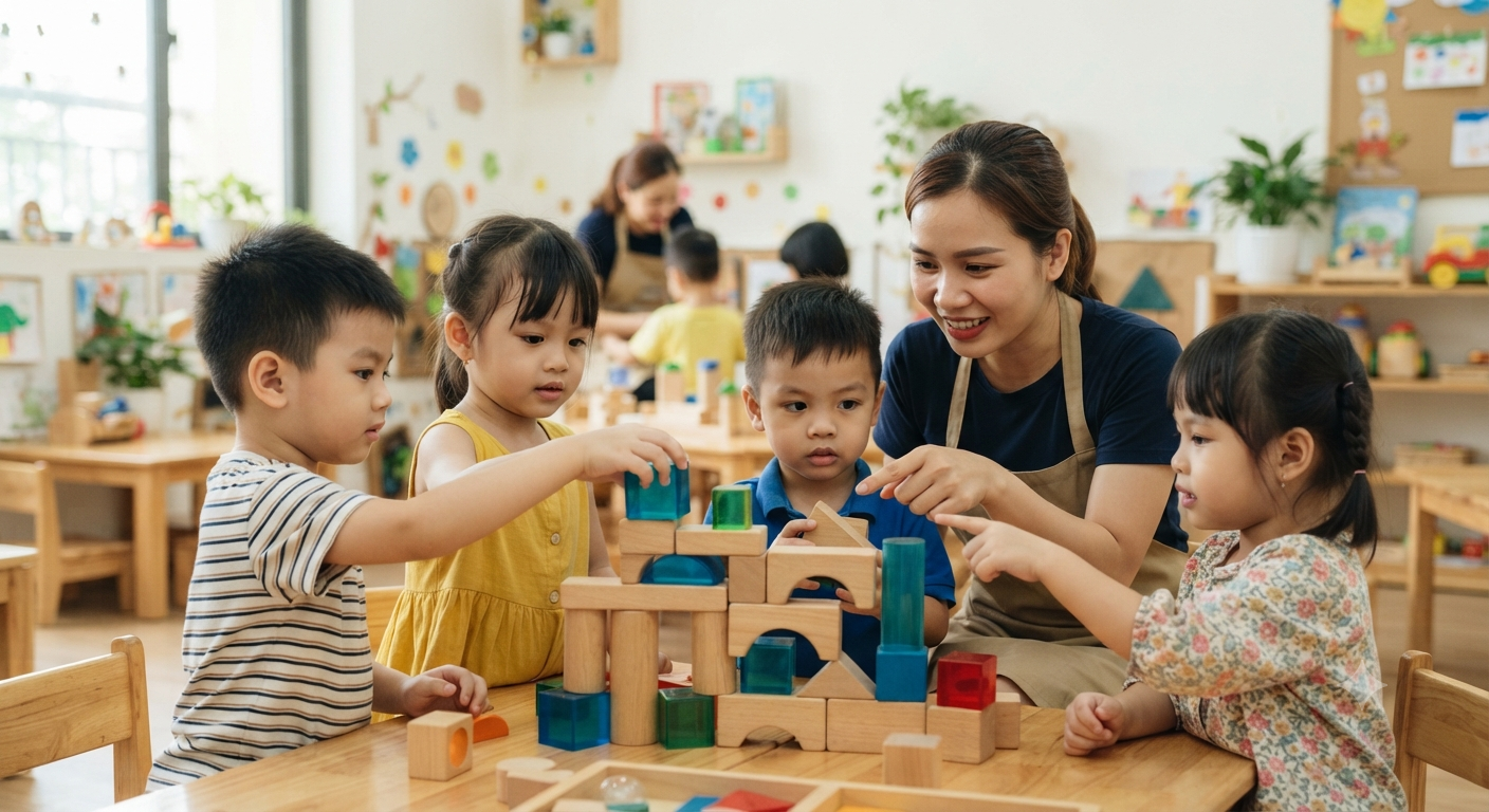 Lớp Chồi và những bước tiến mới trong nhận thức