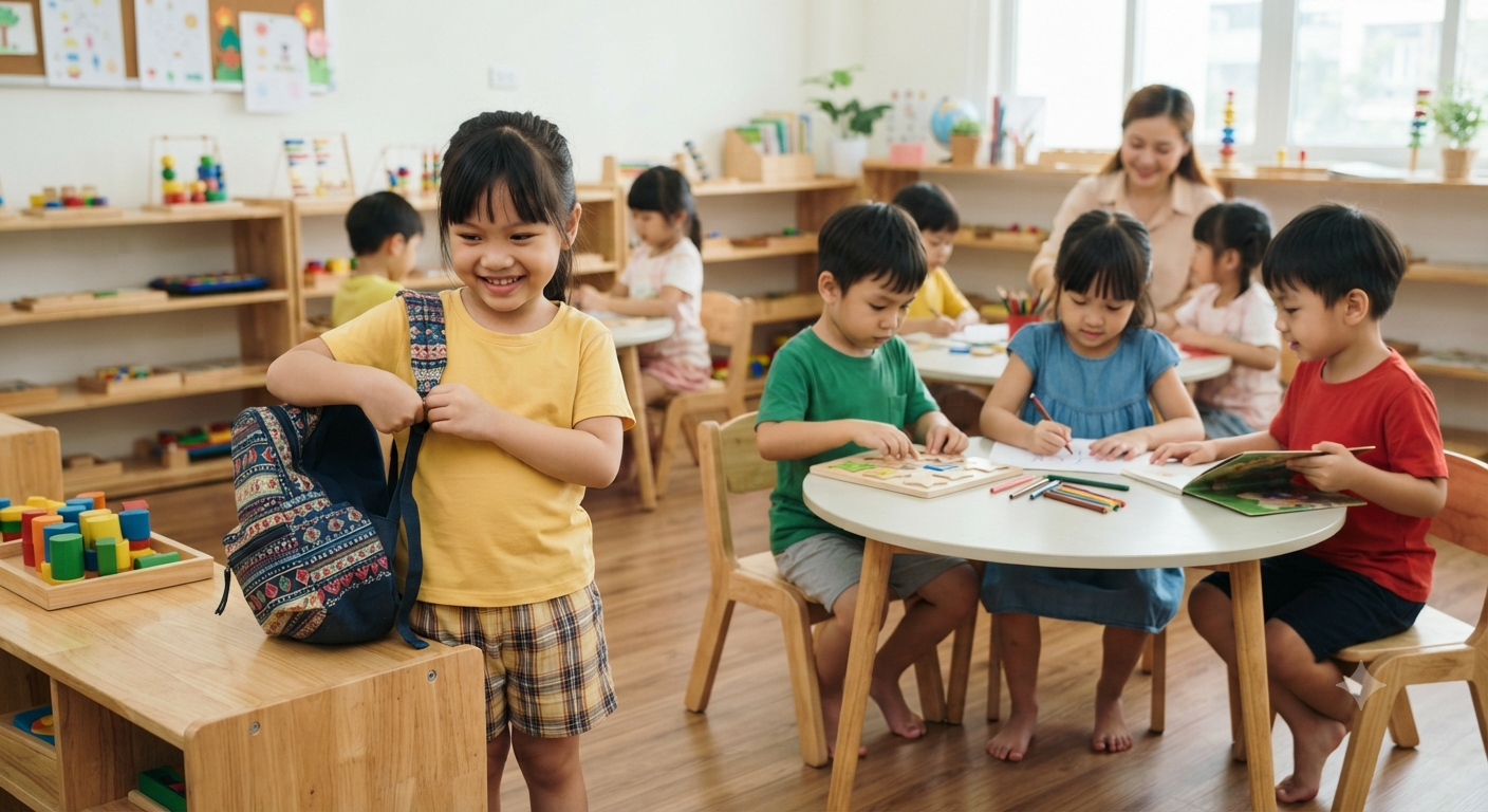 Dấu hiệu nhận biết trẻ đã sẵn sàng đến lớp