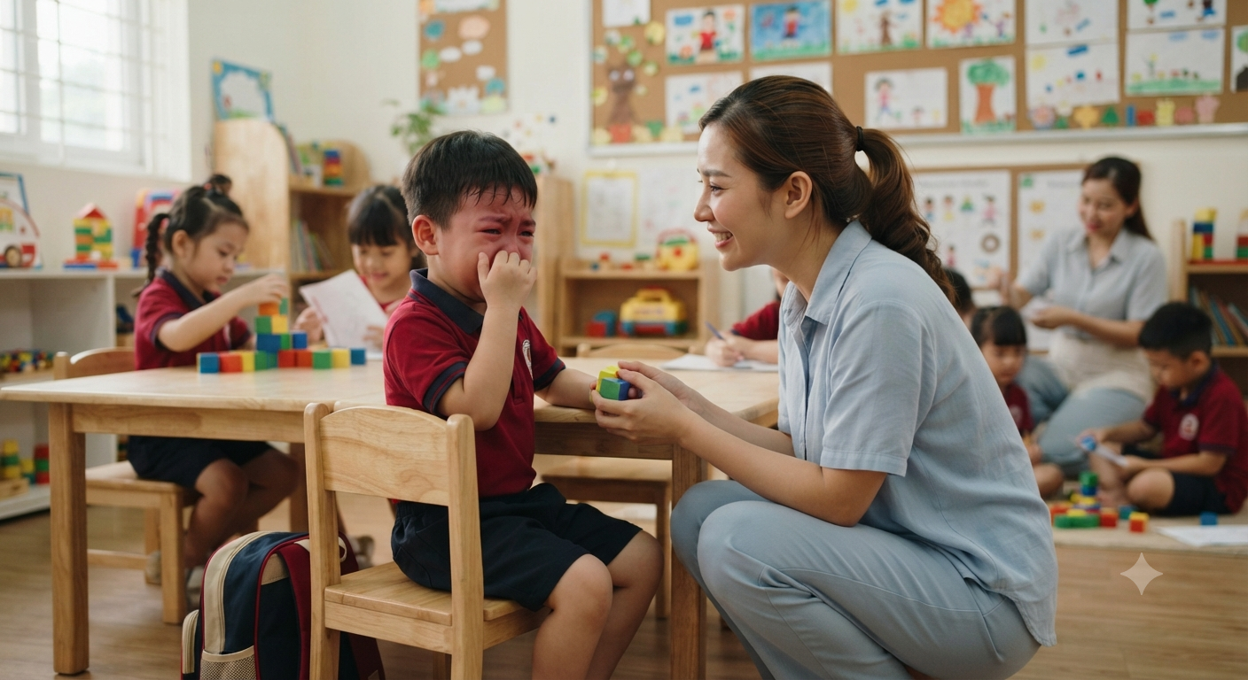 Những khó khăn thường gặp khi trẻ mới đi học và cách vượt qua